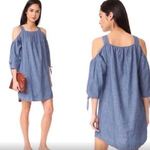 Madewell Cold Shoulder Dress